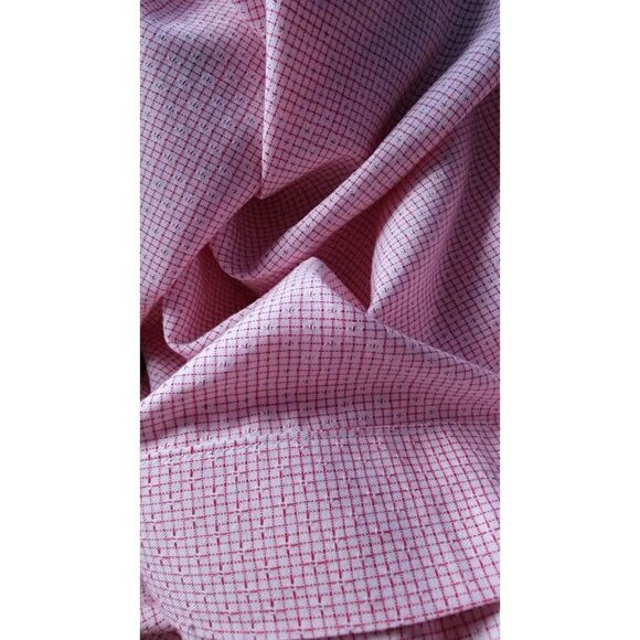 Banana Republic Slim Fit 100% Cotton Cross Red/White Men's Sz Large - Picture 2 of 2